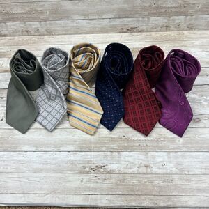 Michael by Michael Kors 100% Silk Neck Tie Lot of 6